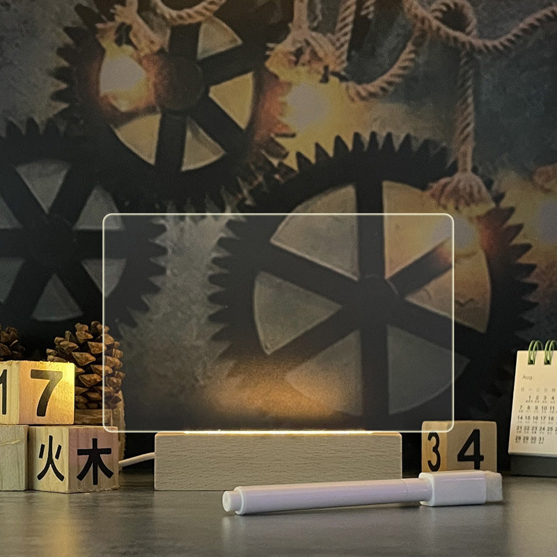 Creative Note Board Led With Pen and USB