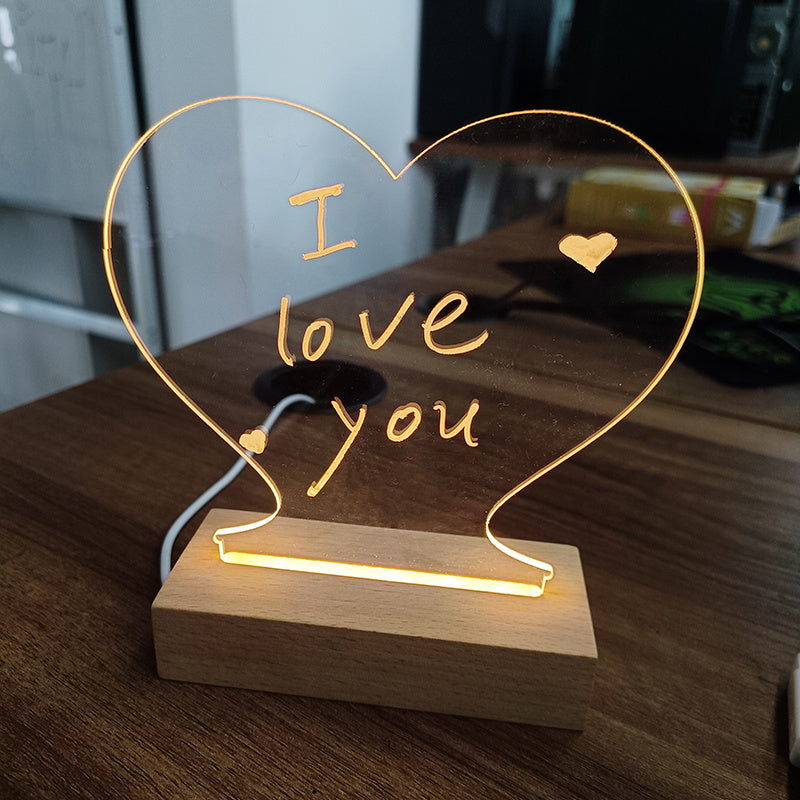 Creative Note Board Led With Pen and USB